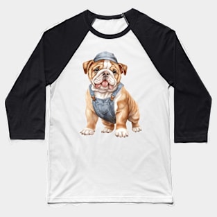 Farmer Bulldog Baseball T-Shirt